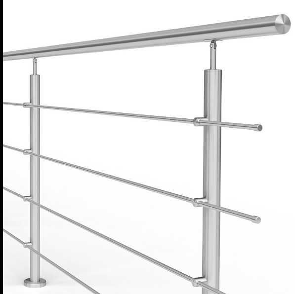 Zábradlí nerez - sloupek s horním kotvením